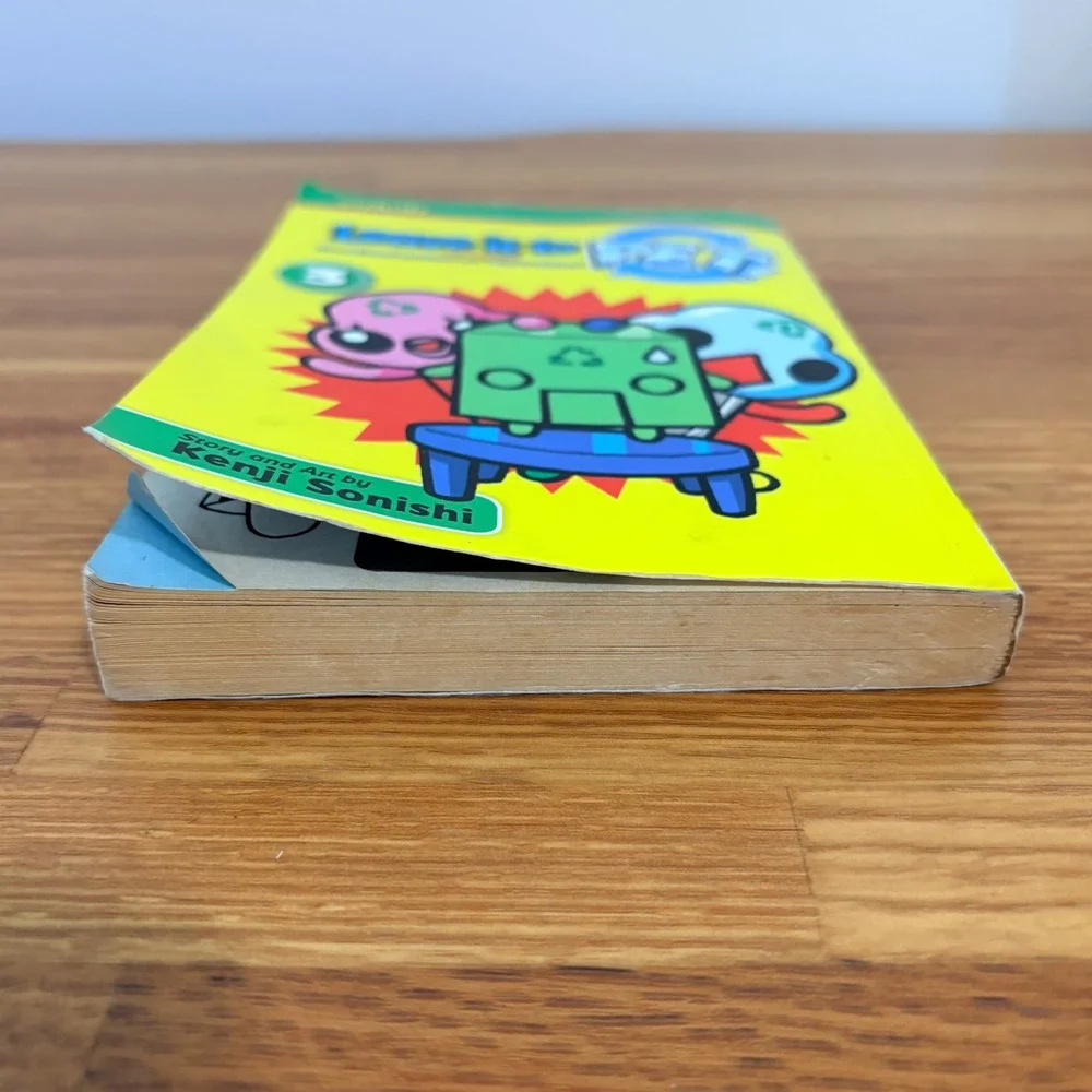 Leave it to PET! Vol 3 Manga Kenji Sonishi Super‎ Robot First Printing Viz Kids